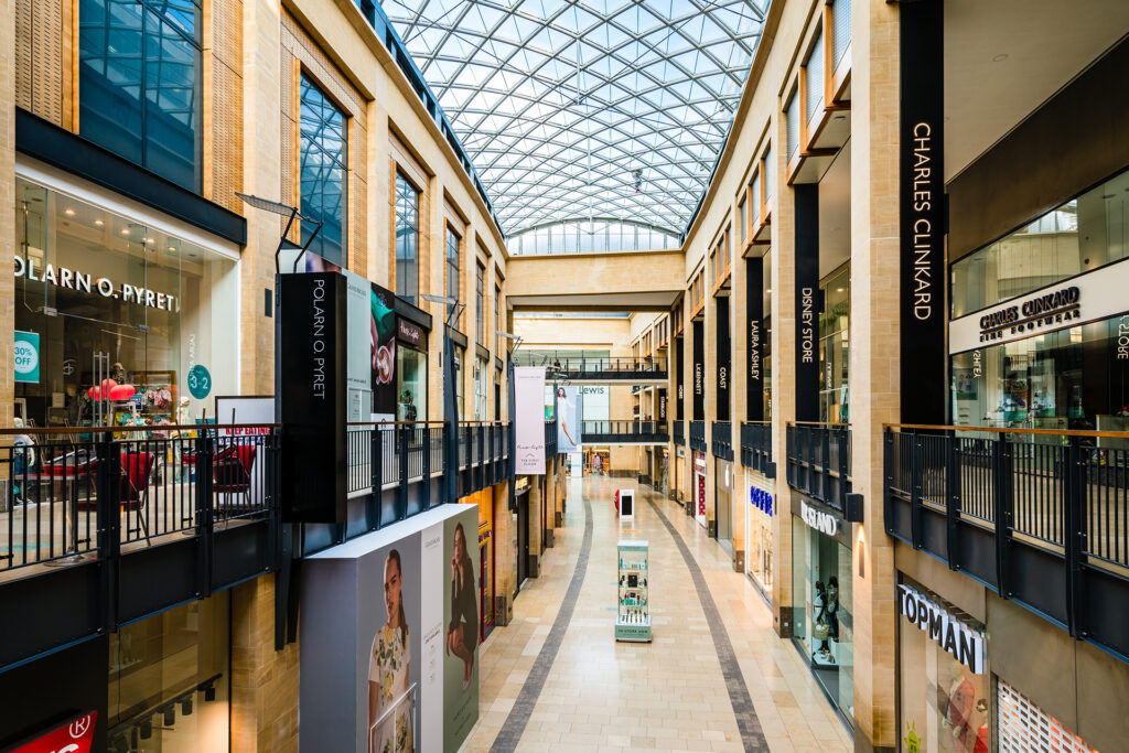 Inside the Grand Arcade, Cambridge